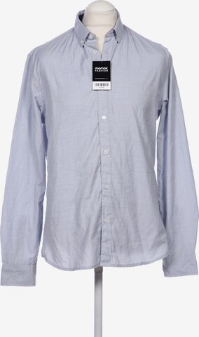 Only & Sons Button Up Shirt in L in Blue: front
