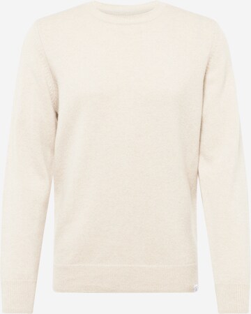 NORSE PROJECTS Pullover 'Sigfred' i beige: forside