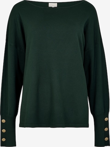 Apricot Soft Jersey Knit Top ' ' in Grün: Vorderseite