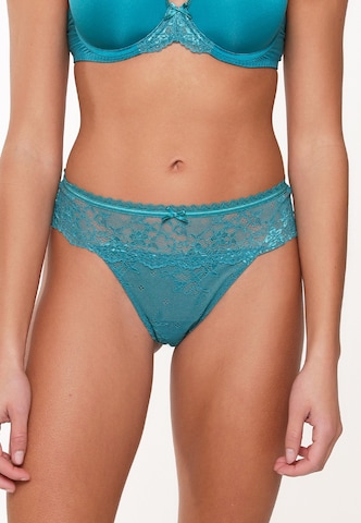 LingaDore String 'DAILY' in Blauw: voorkant