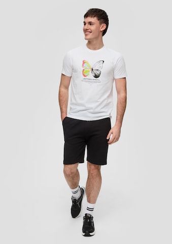 QS T-Shirt in Weiß