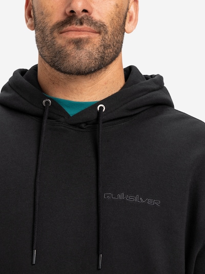 QUIKSILVER Sweatshirt 'Salt Water' in Black, Item view