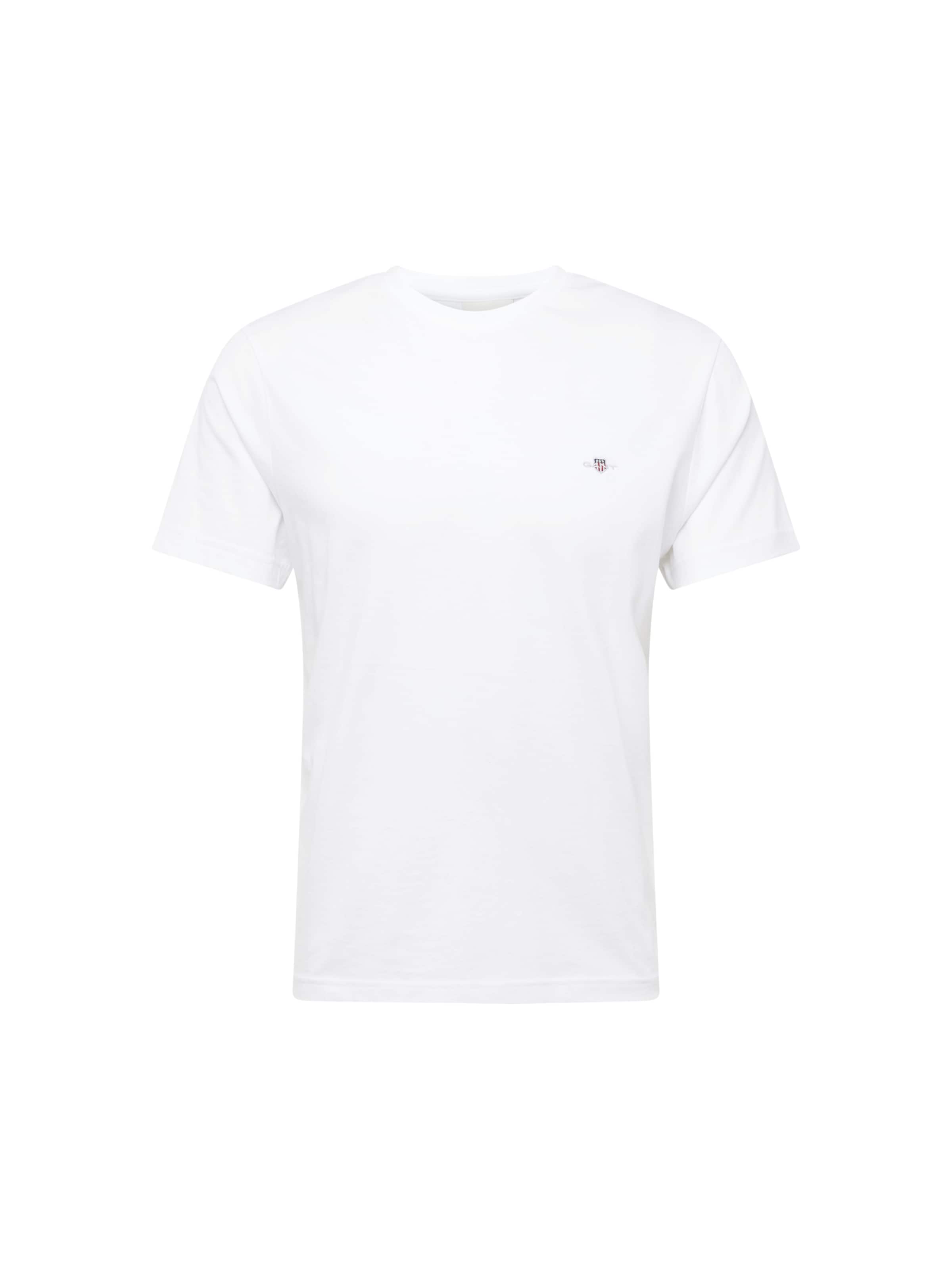 GANT Tričko – bílá: přední strana