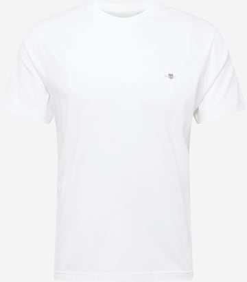 T-Shirt GANT en blanc : devant