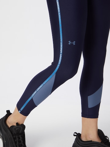 UNDER ARMOUR Skinny Sports trousers in Blue