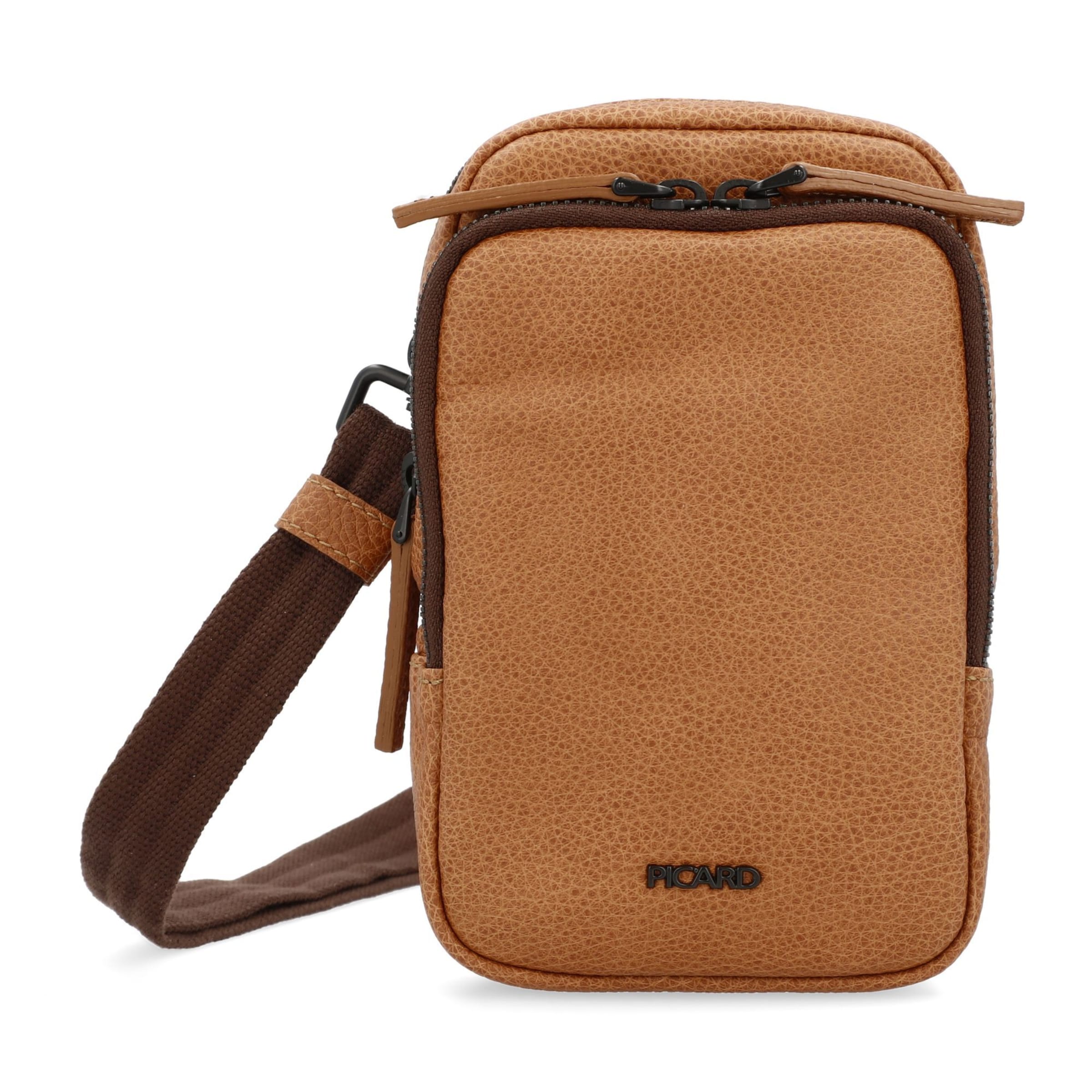 Picard Umhängetasche in Braun: Vorderseite