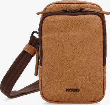 Picard Crossbody Bag in Brown: front