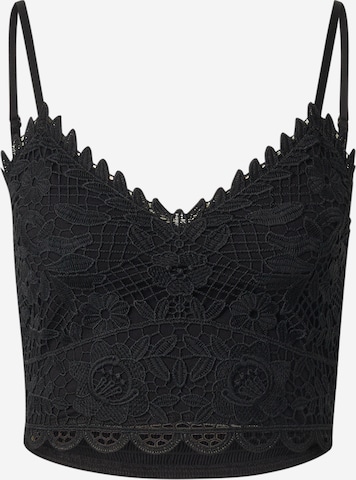 ONLY Top 'ONLHONEY' in Schwarz: Vorderseite