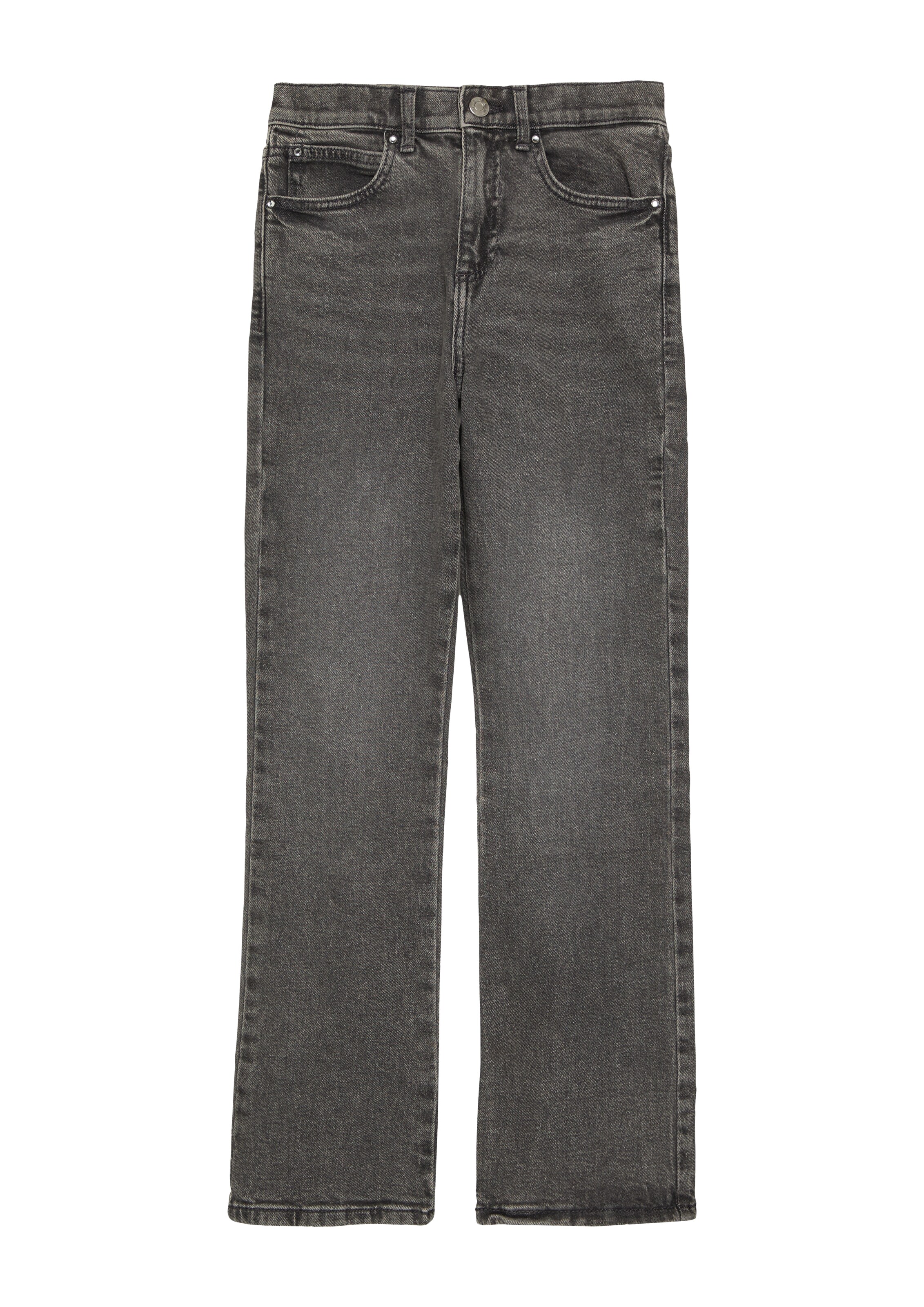 s.Oliver Flared Jeans 'Beverly' in Grey: front