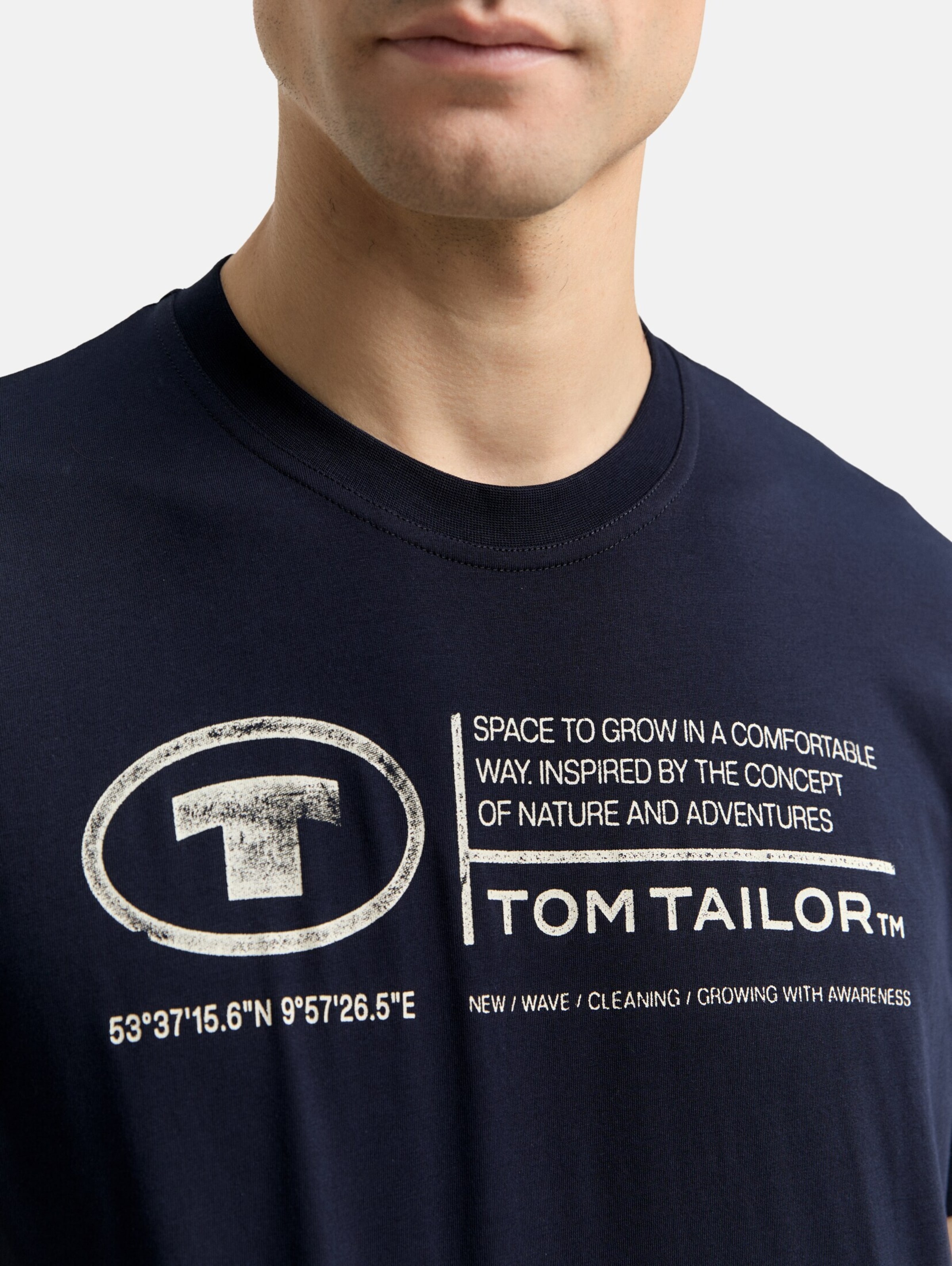 TOM TAILOR Футболка в Синий