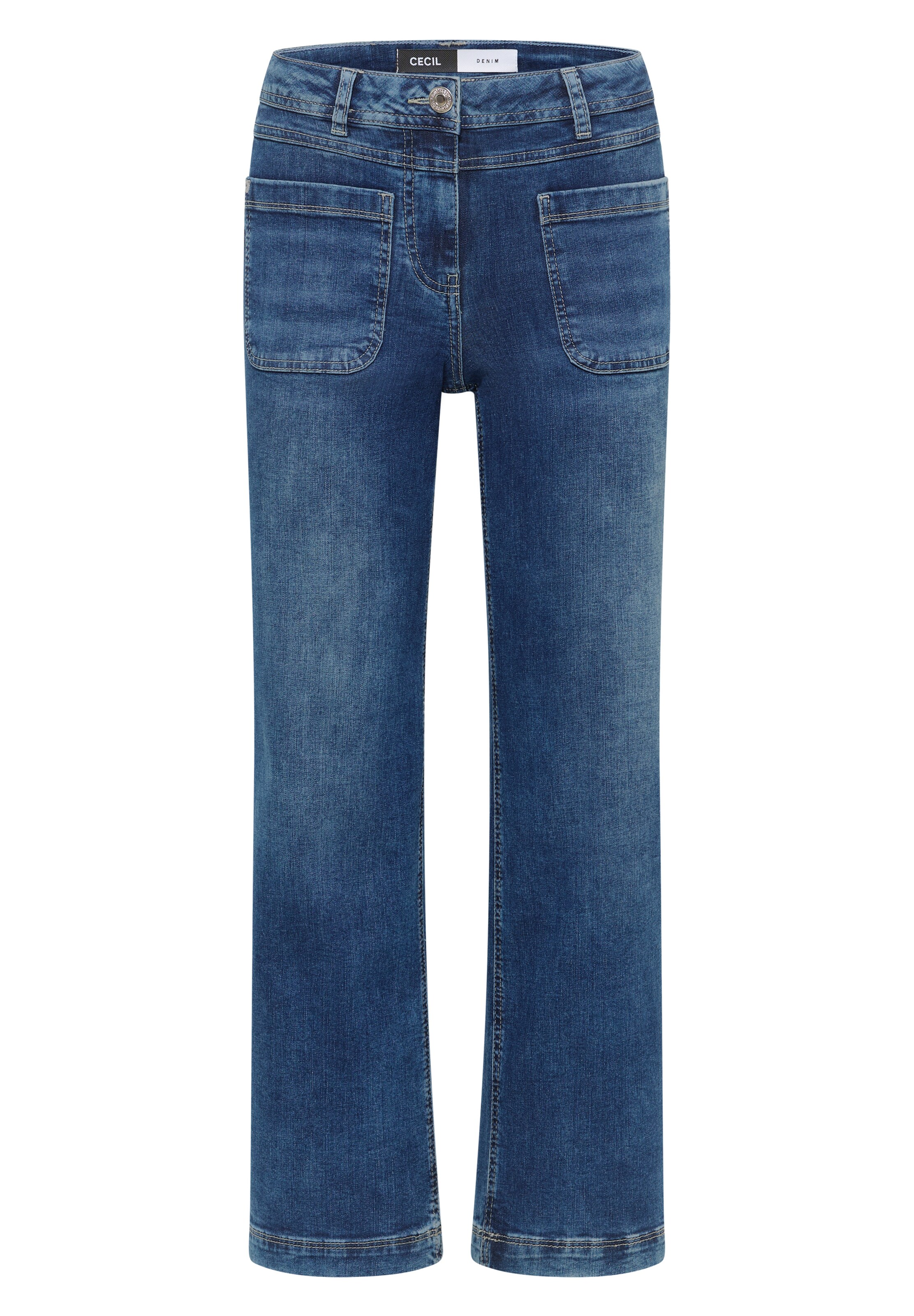 STREET ONE Loose fit Jeans in Blue: front