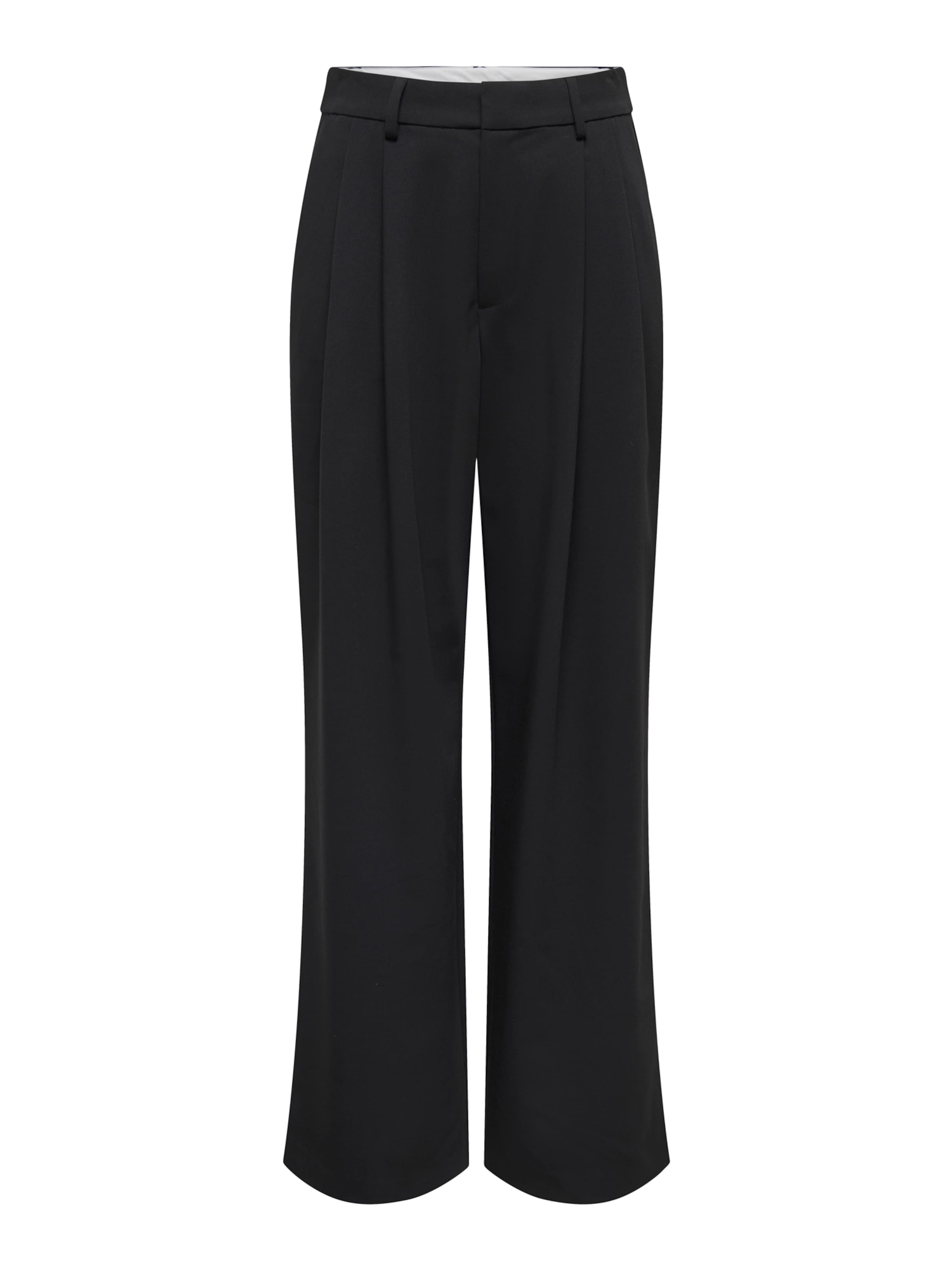 ONLY - Pantalón plisado 'ONLSONJA' en negro: frente