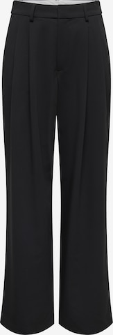 ONLY - Pantalón plisado 'ONLSONJA' en negro: frente