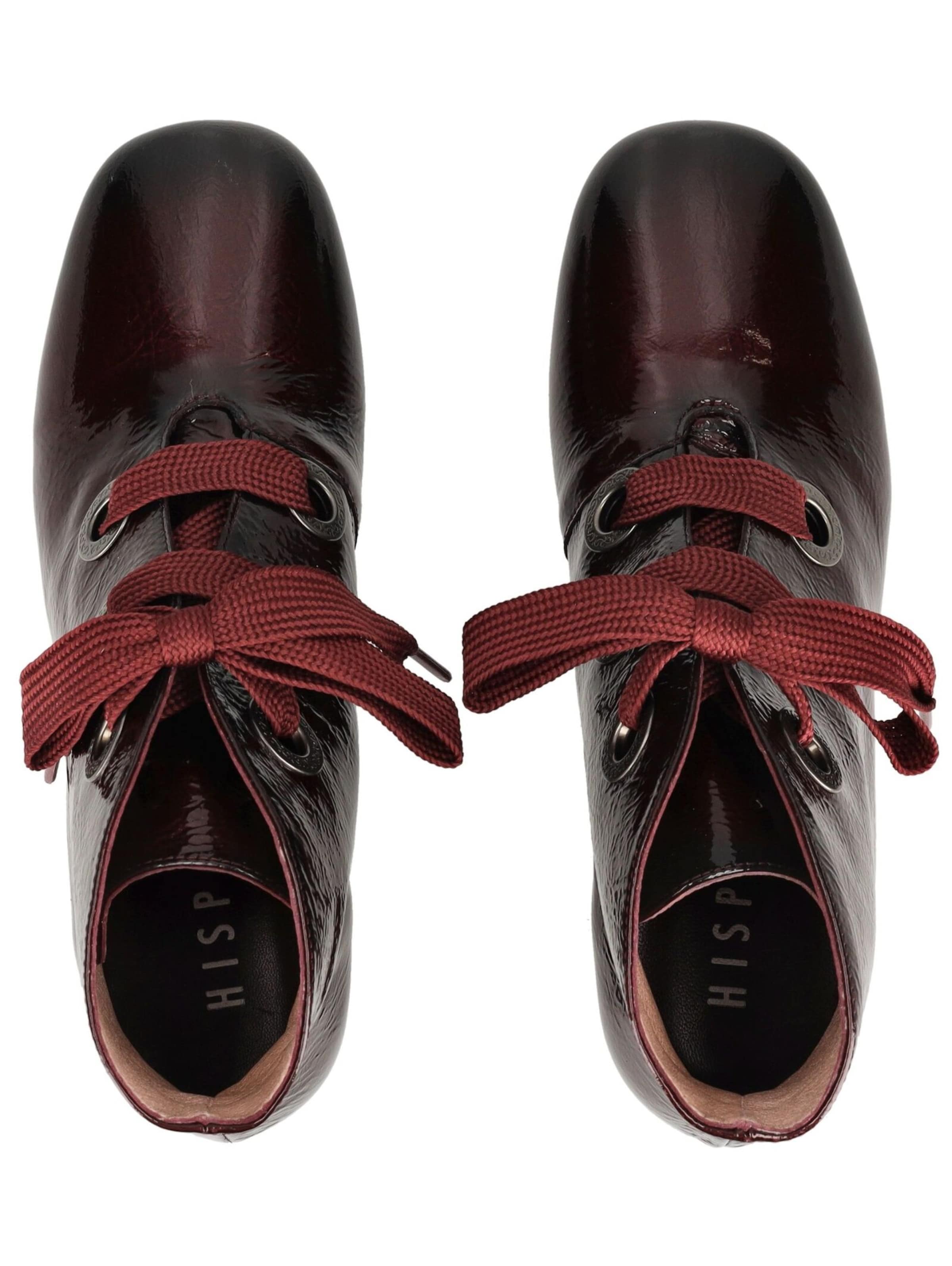 Bottines à lacets Hispanitas en rouge