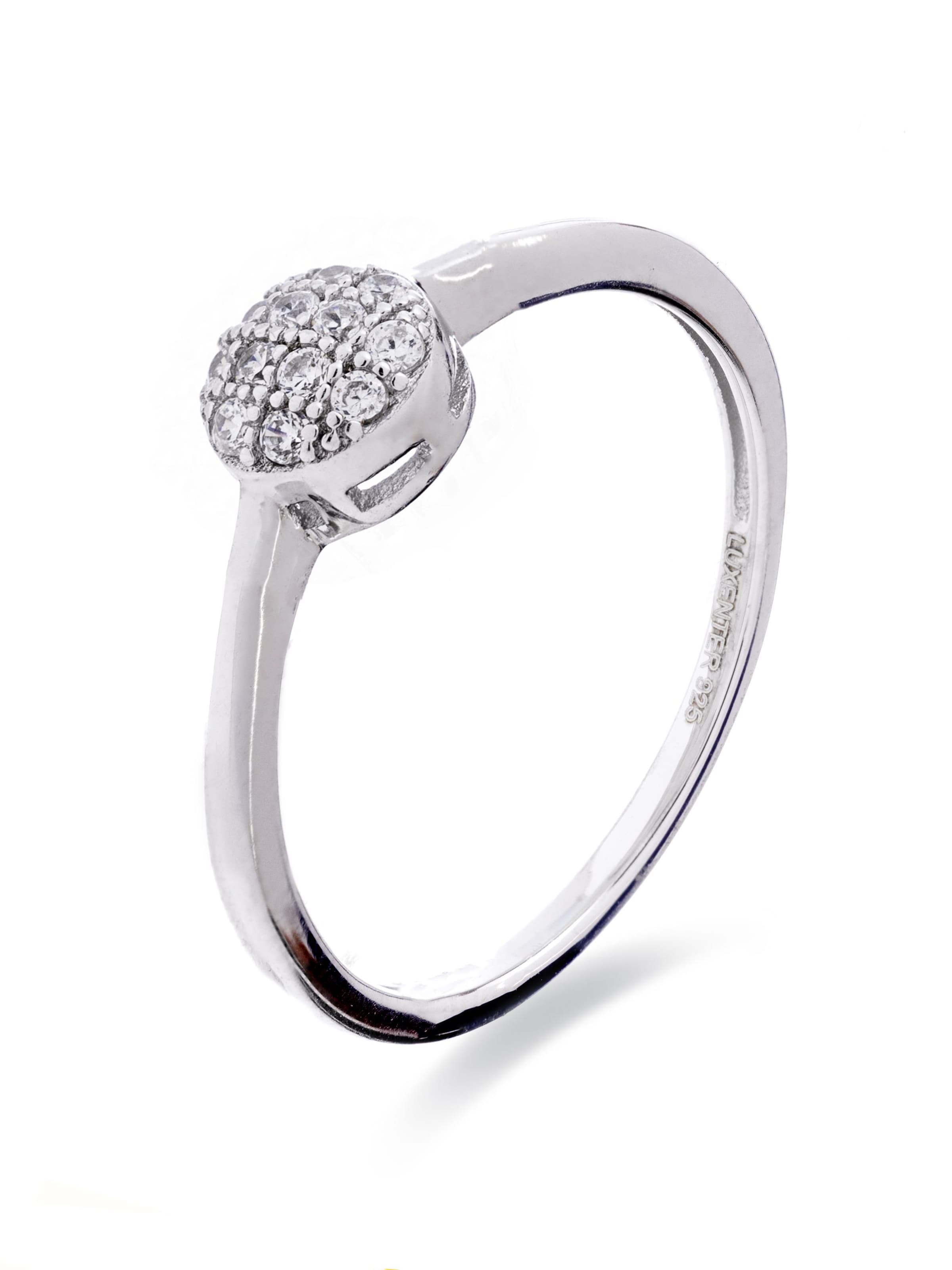 Luxenter Ring in Silber: Vorderseite