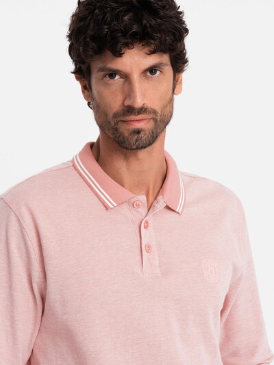 Ombre T-Shirt 'OM-POLS-0129' en rose, Vue avec produit