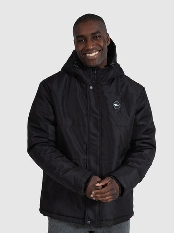 Smilodox Jacke 'Kenny' in Schwarz: Vorderseite
