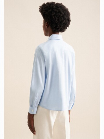 SEIDENSTICKER Blouse 'Schwarze Rose' in Blue