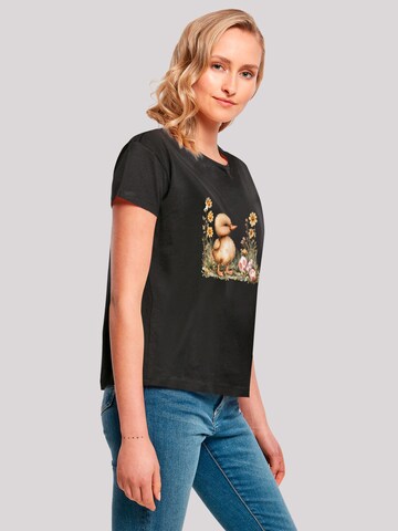 F4NT4STIC Shirt 'Niedliche Enten Ostereier' in Black
