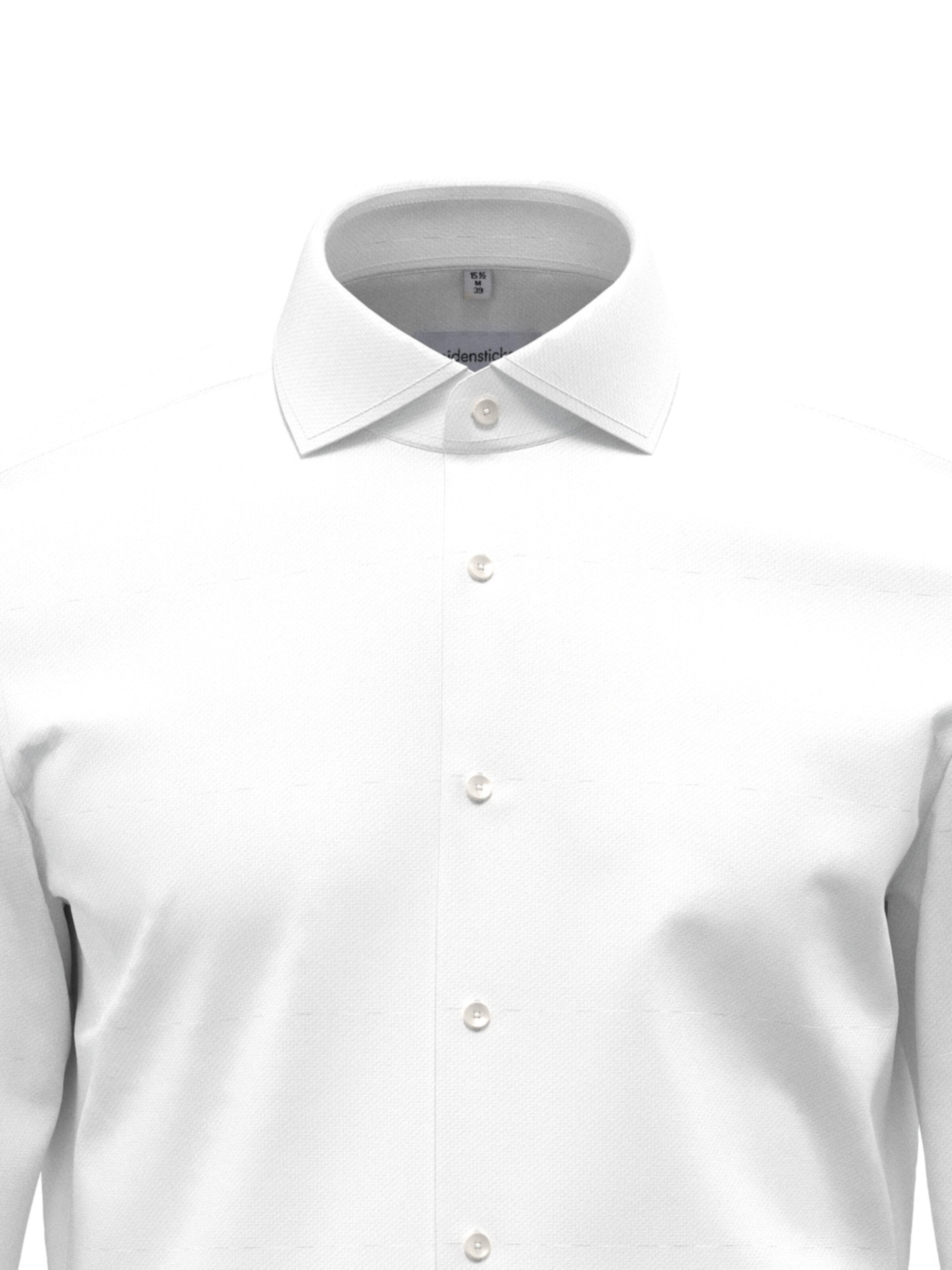 Coupe regular Chemise business SEIDENSTICKER en blanc