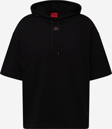 Sweat-shirt 'Dresley232' HUGO en noir : devant