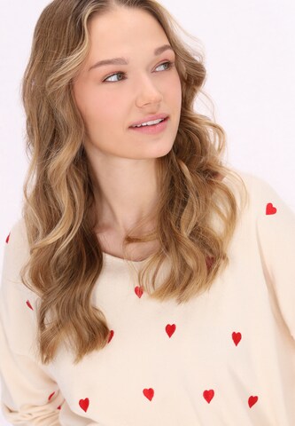 MYMO Sweater 'Comfy' in White