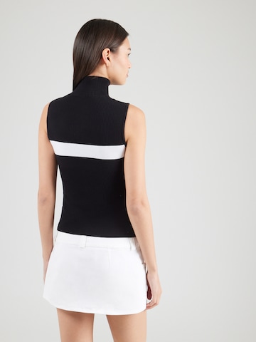 KARL LAGERFELD JEANS Top in Schwarz: Rückseite