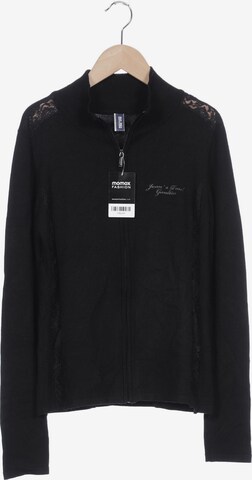 Jean Paul Gaultier Sweater & Cardigan in XL in Black: front
