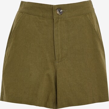 Threadbare - Calças chino 'Cactus' em verde: frente