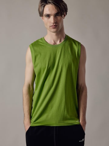 T-Shirt 'Canotta' OWN Off With Nature en vert : devant