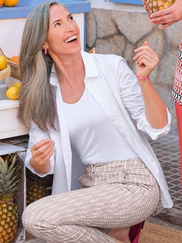 Chemisier Goldner en blanc
