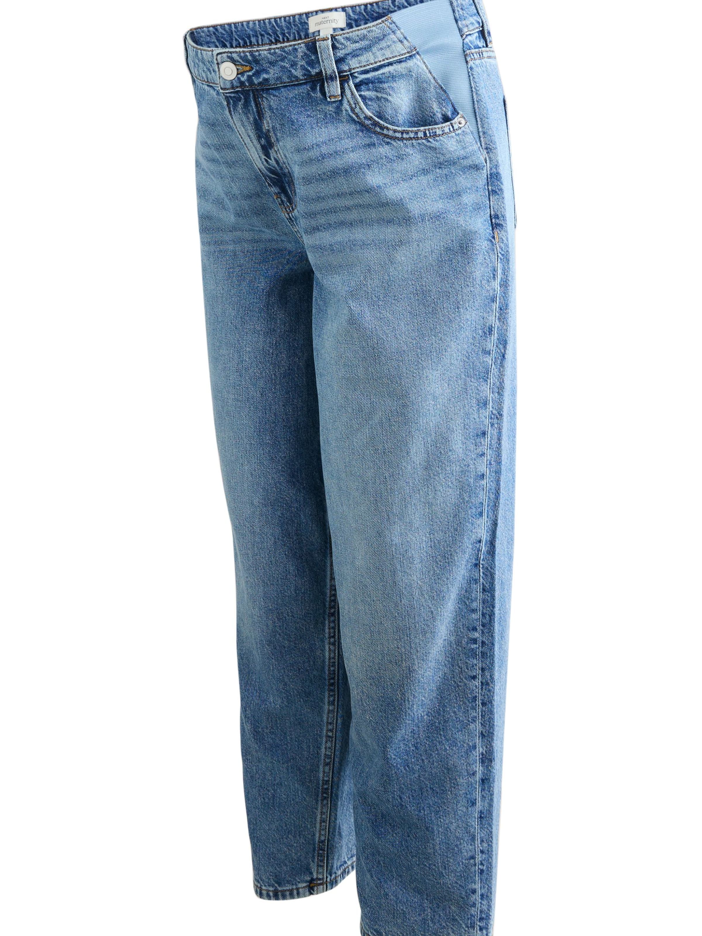 Next Baggy Jeans in Blau: Vorderseite