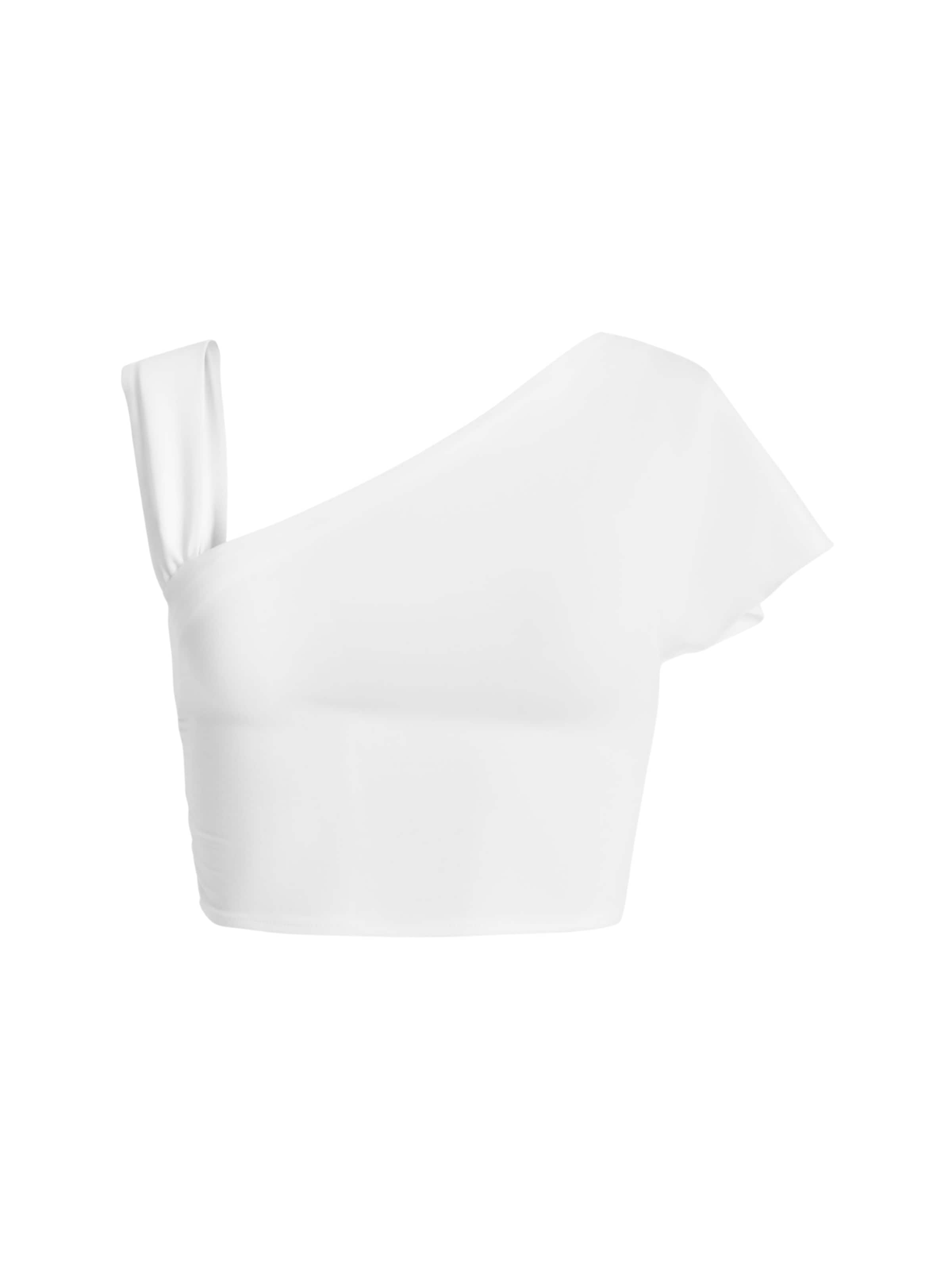 OW Collection Top 'Mae' in White: front