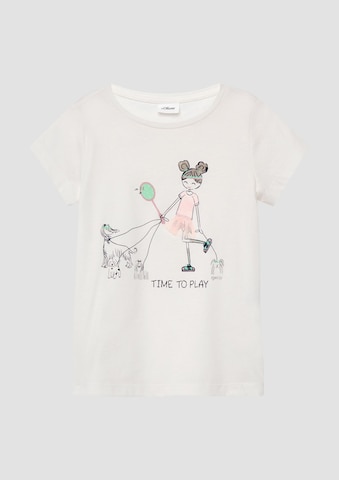 T-Shirt s.Oliver en beige