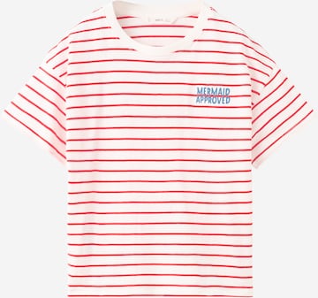 MANGO KIDS Paita 'MERMAID' värissä punainen: etupuoli