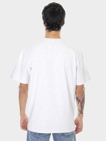 Carhartt WIP Bluser & t-shirts 'S/S CHASE T-SHIRT ASH HEATHER / GOLD' i grå