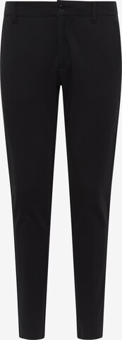 Coupe slim Pantalon chino DreiMaster Klassik en noir : devant