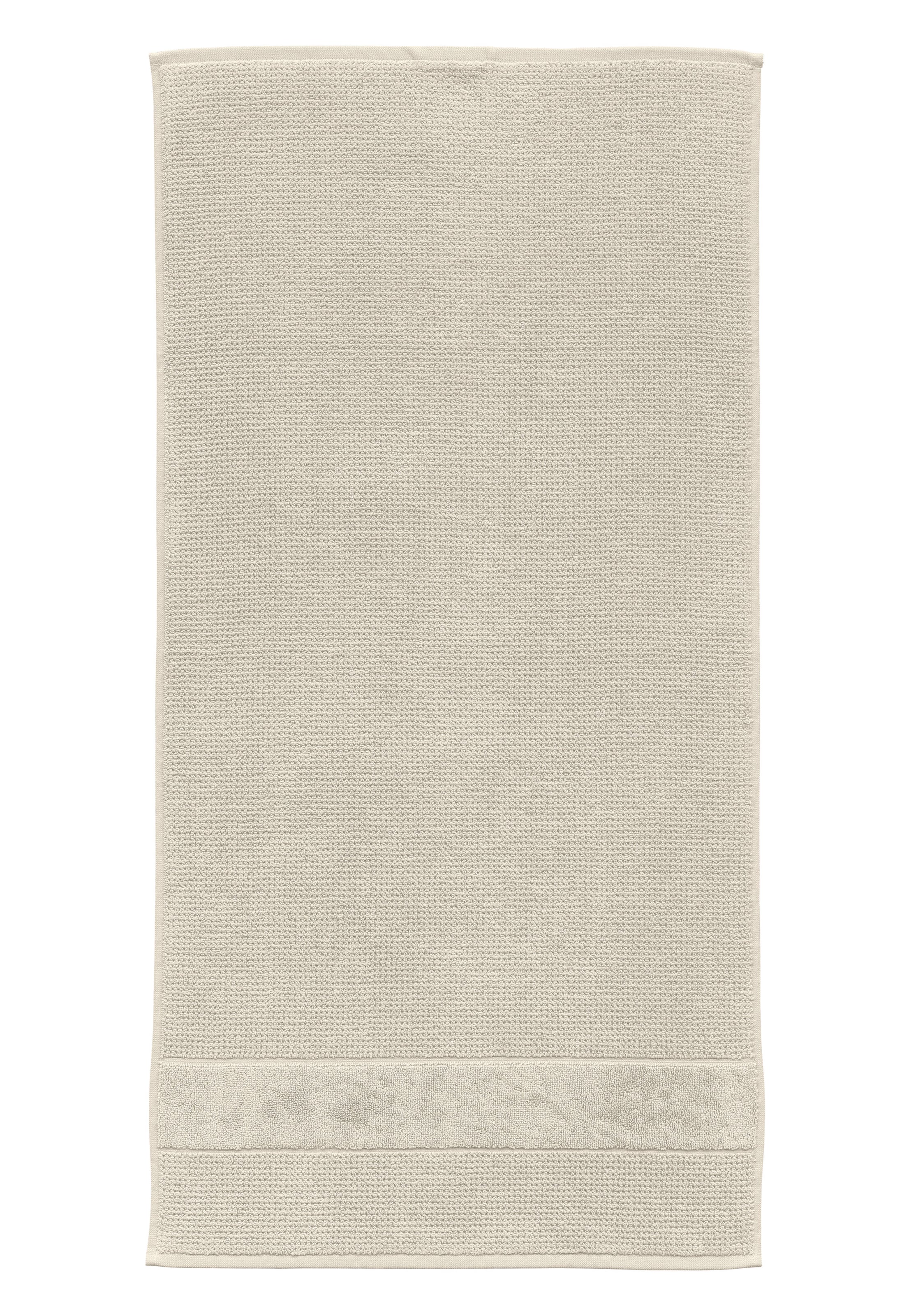 SCHIESSER Towel 'Turin' in Grey