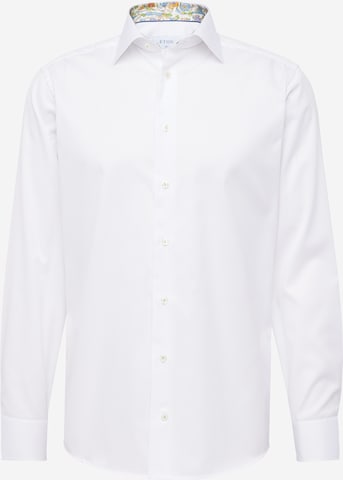 Slim fit Camicia di ETON in bianco: frontale