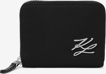 Karl Lagerfeld Wallet in Black: front