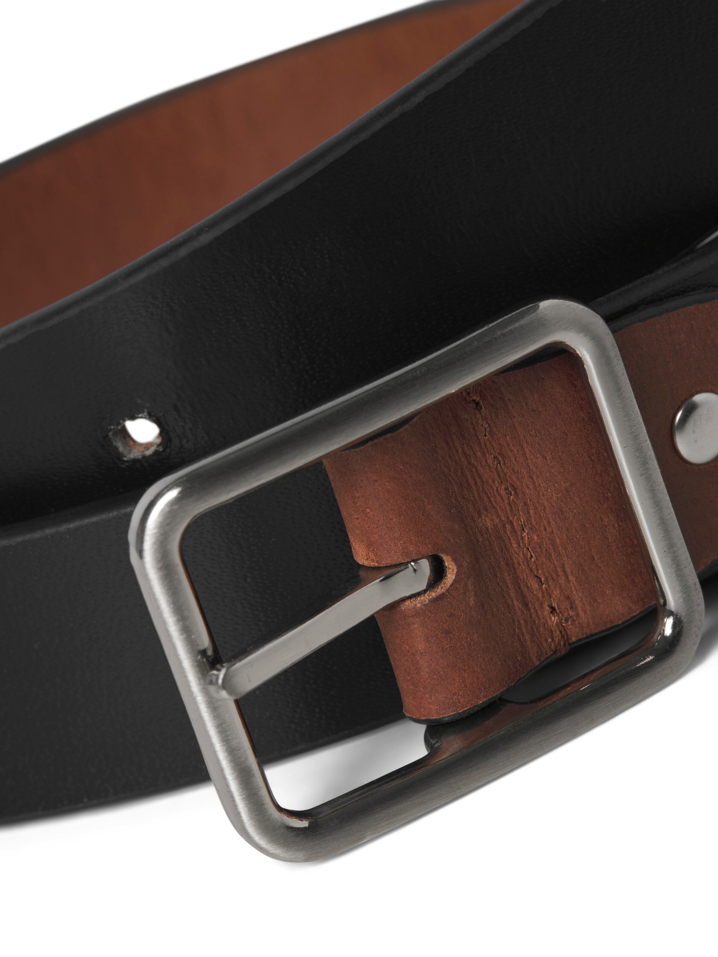 JACK & JONES - Cinturón 'JACWINSTON' en negro
