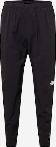 Regular Pantaloni outdoor de la THE NORTH FACE pe negru: față