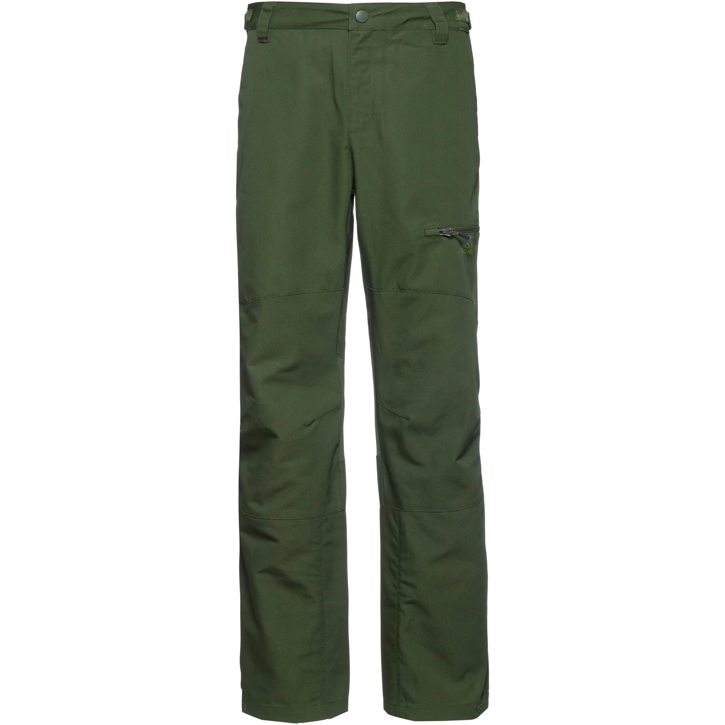 OCK Regular Outdoor Pants in Green: front