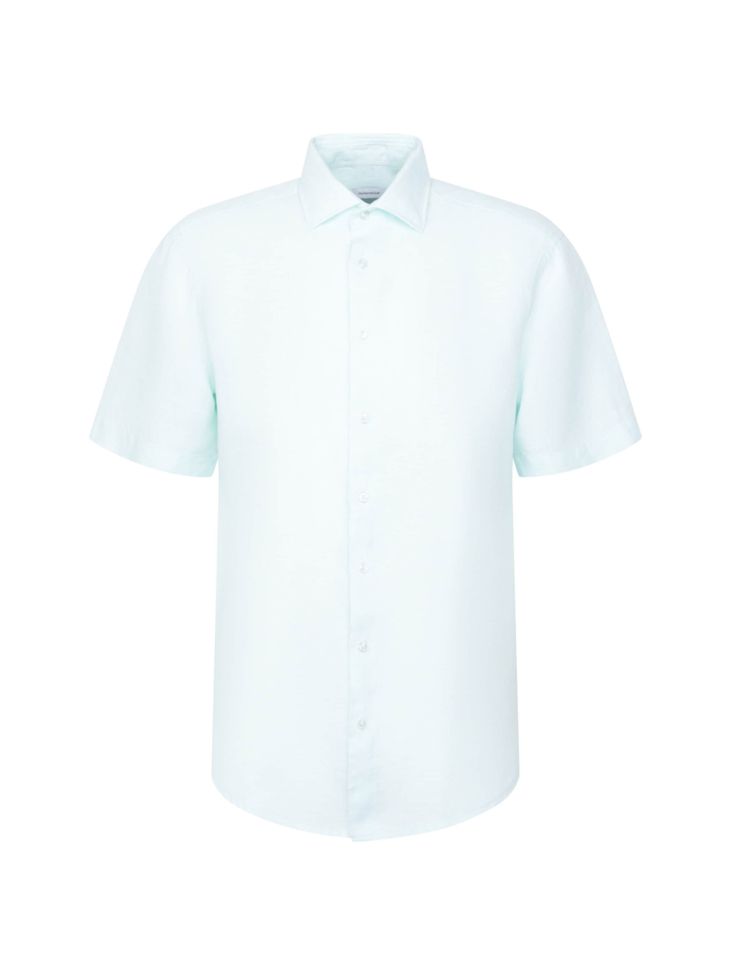 Coupe regular Chemise SEIDENSTICKER en bleu : devant