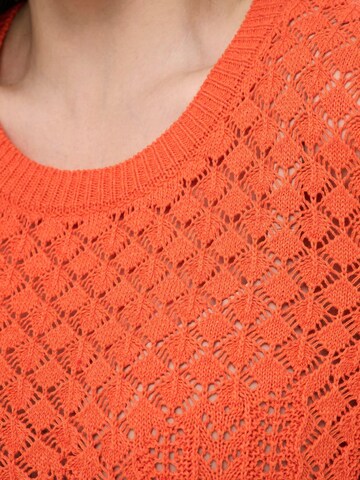 Pull-over 'CARSaga' ONLY Carmakoma en orange