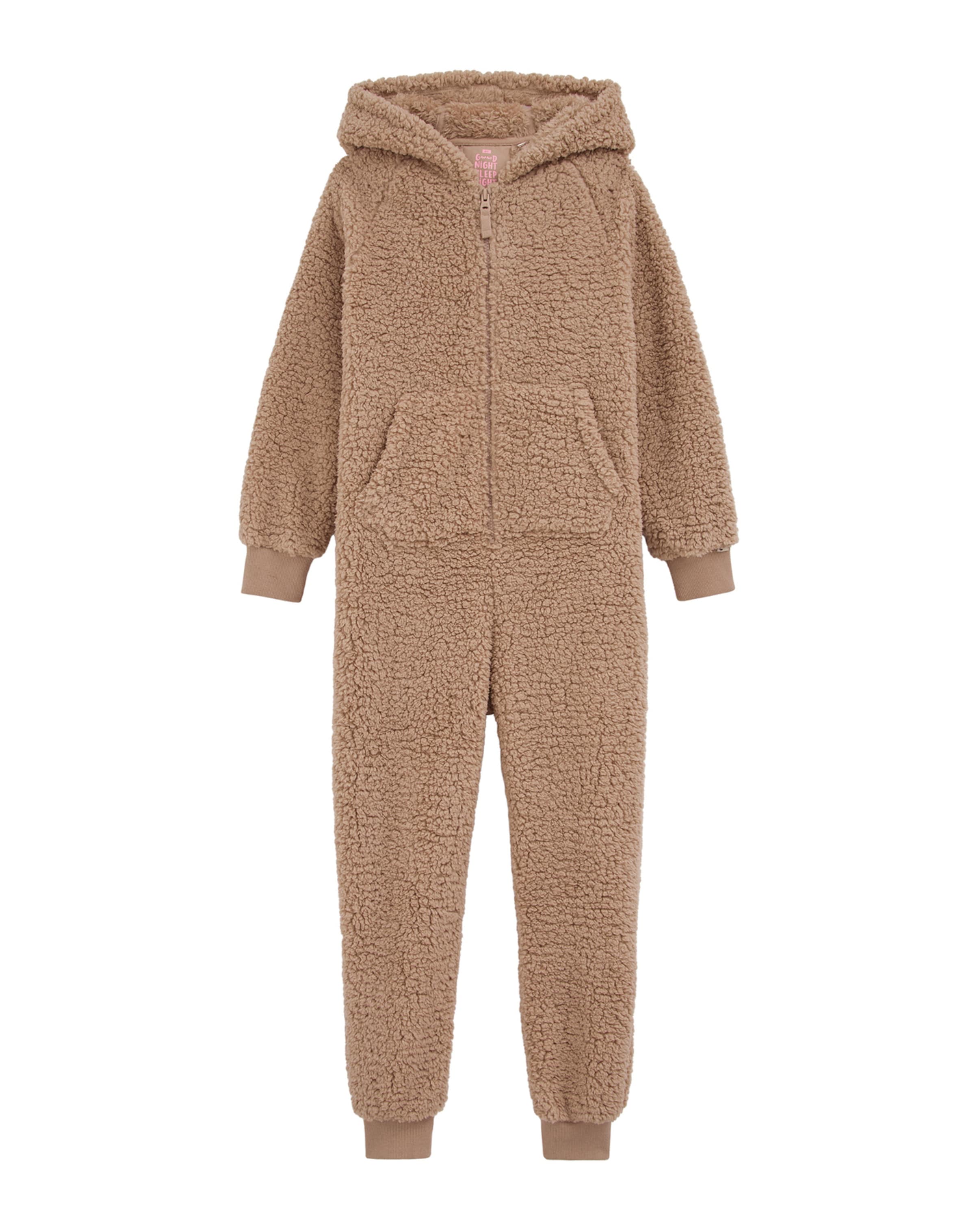 WE Fashion - Mono en marrón: frente