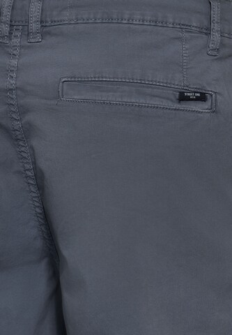 Street One MEN Regular Chino Pants in Blue