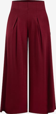 Pantalon 'Vanea' Smilodox en rouge : devant