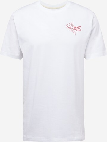 T-Shirt Wemoto en blanc : devant