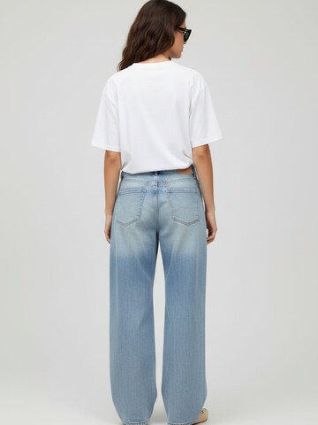 WEARABLE STORIES Loosefit Jeans 'Juna' i blå